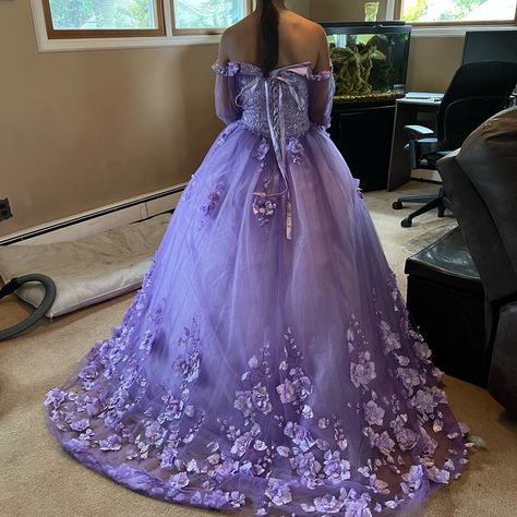 Quinceanera Dress, Quinceanera Dresses, Backyard Wedding, Quinceanera, Dark Purple, Sweet 16, Color Purple, Colorful Dresses, The Dress