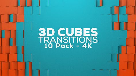 3d Transition, Project Alpha, 3d Cube, Old Tv, Add Ons, After Effects, 3 D, Free Download, Resolution