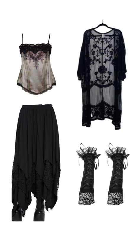 Grunge fairy core Dark Fairy Aesthetic Outfit, Dark Fairy Aesthetic Clothes, Goth Fairy Outfit, Goth Fairy Aesthetic, Fantasy Grunge, Fairy Aesthetic Clothes, Fairy Aesthetic Outfit, Dark Fairy Aesthetic, Modern Witch Outfit