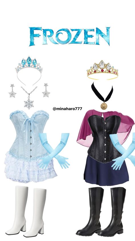 Shop recommended products from Mina on www.amazon.com. Learn more about Mina's favorite products. Costume Matching Friends, Elsa College Halloween Costume, Disney Halloween Costumes Aesthetic, Anna Elsa Halloween Costume, Hollowed Costumes For Women, Duo Halloween Costumes Disney Princess, Elsa Anna Costume, Halloween Costumes Duo Princess, Elsa And Anna Halloween Costumes College