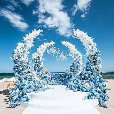 Varmala Entry, Akad Decoration, Wedding Stage Design, Wedding Arches, Wedding Backdrop Design, Wedding Entrance, Wedding Venue Decorations, Beach Wedding Decorations, Wedding Stage Decorations