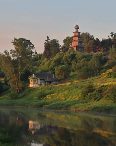 Lode A Dio, Russian Village, Russian Culture, Albus Dumbledore, Village Life, Nature Aesthetic, Nature Photos, Summer Aesthetic, Plein Air