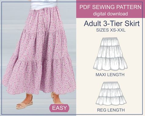 This Patterns & Blueprints item by ClothworksCollective has 21 favorites from Etsy shoppers. Ships from United States. Listed on Jun 4, 2023 Ruffle Skirt Pattern, Peasant Skirt, Women Gathering, Party Rock, Embroidered Tablecloth, Party Skirt, Boho Skirts, Summer Skirts, Fabric Store