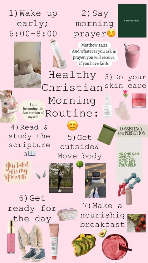 #morningroutine #christiangirl Morning Routine Christian Women, Christian Morning Routine, Holy Girl, Christian Affirmations, Get Closer To God, Christian Things, Christian Bible Study, Christian Quotes God, Bible Study Lessons