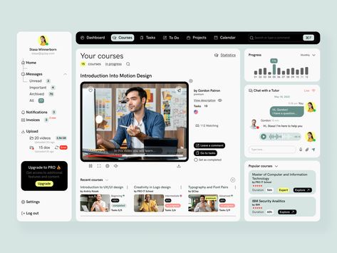 Website Design Inspiration Layout, Web Design Course, Mobile App Design Inspiration, Youtube Design, Ux Design Inspiration, App Design Inspiration, Educational Board, Dashboard Design, Ui Design Inspiration