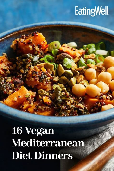 Vegetarian Mediterranean Diet Vegan Recipes, Vegan Dash Diet, Mediterranean Diet Vegan Recipes, Dash Diet Recipes Vegetarian, Quick Healthy Vegan Dinner, Medditeranean Vegetable Recipes, Mediterranean Dinner Ideas Easy, Instapot Mediterranean Diet Recipes, Mediterranean Diet Meatless Meals