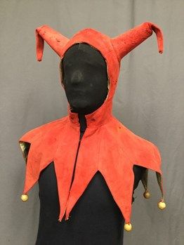 Medieval Jester, Evil Jester, Jester Costume, Halloween Circus, Shakespeare Festival, Festival Costume, Jester Hat, Vintage Halloween Costume, Custom Costumes