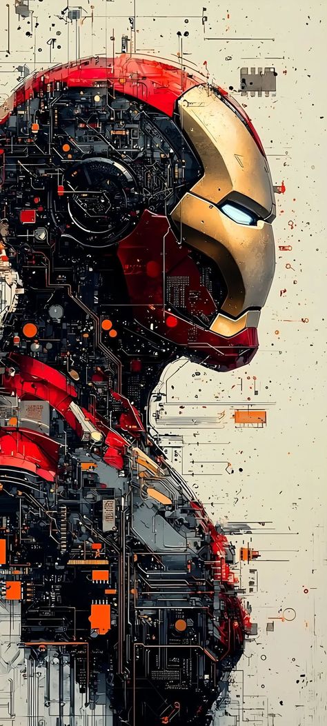 Iron Man Face, Sf Wallpaper, Iron Man Comic, Iron Man Wallpaper, Iron Man Art, Graffiti Wallpaper Iphone, Cool Car Drawings, Tech Art, Art Gallery Wallpaper