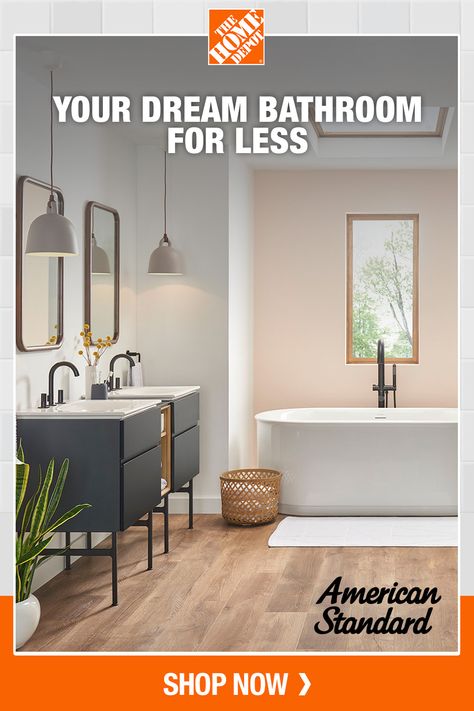 Choose American Standard for your next bathroom refresh. With innovative bathroom products and the latest in design, make the most of your bathroom while also staying on-trend. Discover the difference that American Standard can make; shop in-store or online at The Home Depot today. Learning Astrology, Couples Things To Do, Standard Bathroom, Luxury Master Bathrooms, Bathroom Update, Bathroom Products, Cricut Craft Room, Bathroom Refresh, Dream Bathroom