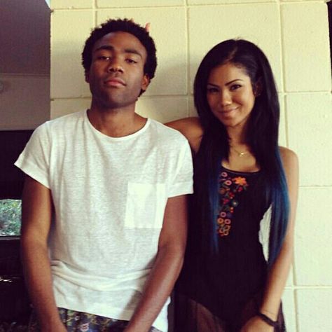 Jhene Aiko & Childish Gambino Basketball Wives La, Jhené Aiko, 2013 Swag Era, Pink Toes, Jhene Aiko, Donald Glover, Childish Gambino, Fav Celebs, Music Is Life