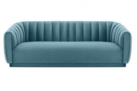 Adler Sofa (Teal) • Lux Lounge EFR (888) 247-4411 Blue Sofa Chair, Hampton Sofa, Teal Sofa, Blue Velvet Sofa, Sofa Colors, Furniture Trends, Three Seater Sofa, Gray Sofa, Sofa Living