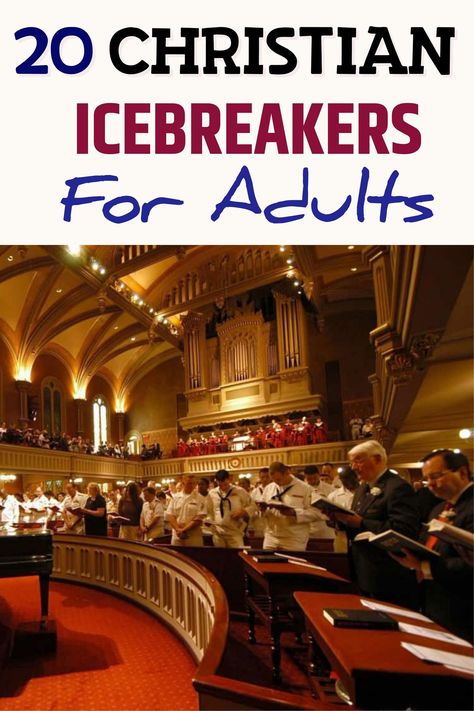 Christian Icebreakers Bible Study Ice Breakers, Ice Breakers For Senior Citizens, Christian Ice Breakers, Christian Ice Breaker Games, Group Icebreaker Activities, Womens Retreat Ice Breaker Games, Small Group Ice Breakers For Adults, Icebreakers For Adults, Youth Ice Breaker Games Church