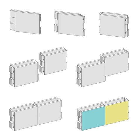 Modular Display System, Movable Partition, Wall Panel System, Modular Display, Architecture Drawing Plan, Modular Walls, Modular Shelving, Partition Design, Partition Wall