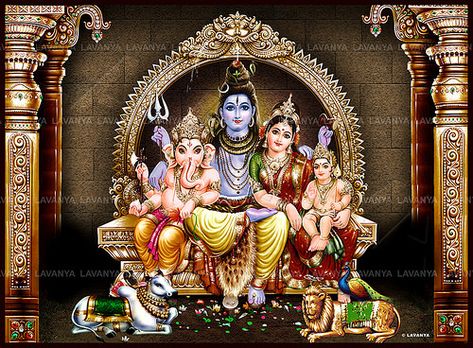 siva family | Siva, the householder, he has a wife, Parvati … | Flickr Lord Shiva Stories, Lord Murugan Wallpapers, Durga Painting, Shiva Family, Pictures Of Shiva, Lord Siva, Shiva Parvati Images, Lakshmi Images, Lord Shiva Hd Wallpaper