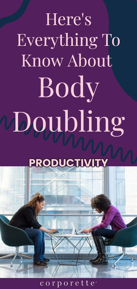 Curious about Focusmate or some of the other body doubling services out there? So were we, so we took a look at this new trend in productivity. Here are our best body doubling tips, as well as a review of Focusmate... #productivity #adhd #adhdproductivity #bodydoubling #focustips Executive Dysfunction Help, Body Doubling Productivity, How To Deal With Executive Dysfunction, Get Ready Do Done Executive Functioning, Neurodivergent Daily Routine, Work On Writing, Increase Productivity, Grad School, Gender Identity