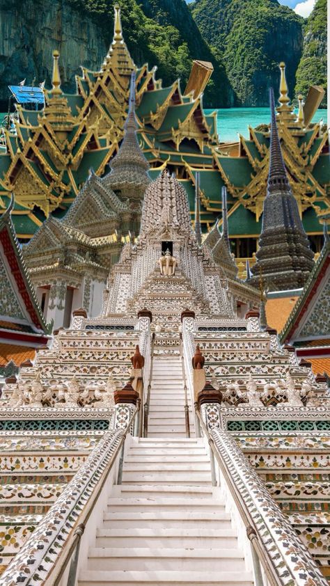 Thailand 🇹🇭 #thailand #bangkok #temple #asia #southeastasia #travel #wallpaper Thailand Wallpaper, Thailand Bangkok, Dhaka Bangladesh, Travel Wallpaper, Bangkok Thailand, Southeast Asia, Bangkok, Temple, Thailand