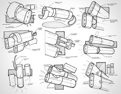 A Literal Twist on the Flashlight | Yanko Design Lamp Sketch, Torch Design, 3d Sketch, Product Sketch, Design Sketching, Umbrella Designs, Industrial Design Sketch, Sketch A Day, Sketching Drawing