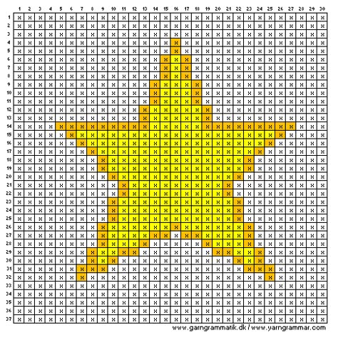 Crochet Star Pixel Pattern, Crochet Star Graph, Star Grid Pattern, Star Pattern Crochet, Star Pixel Art, Cross Stitch Star, Pixel Star, Intarsia Knitting Charts, Crochet Bracelet Pattern