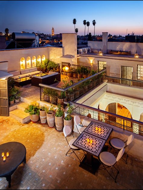 Rooftop Decor, Roof Terrace Design, Riad Marrakech, Terrace Furniture, Rooftop Design, Rooftop Terrace Design, Rooftop Patio, Terrace Design, Rooftop Garden