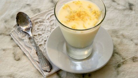 Lemon Panna Cotta Recipe | Allrecipes Lemon Panna Cotta, Buttermilk Panna Cotta, Italian Custard, Recipe With Lemon, Panna Cotta Recipe, Lemon Mousse, Cake Mug, Italian Dessert, Mousse Recipes