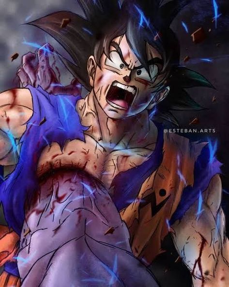 Goku Vs Moro Manga, Dbz Characters, Dragon Ball Super Wallpapers, Dragon Images, Goku Vs, Dragon Ball Super Art, Dbz Art, Dragon Ball Image, Z Arts