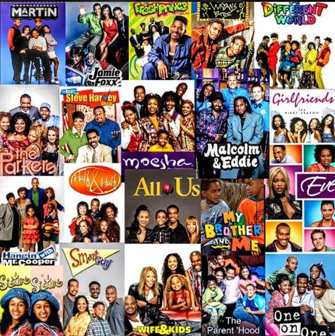 Sitcoms shows tv television 90s Black Sitcoms, 90s Shows Aesthetic, 80s Sitcom Aesthetic, 90’s R&b Aesthetic, 90s Sitcom Aesthetic, 90s Aesthetic Retro Pictures, Black Tv Characters, Sitcom Aesthetic, 1994 Aesthetic