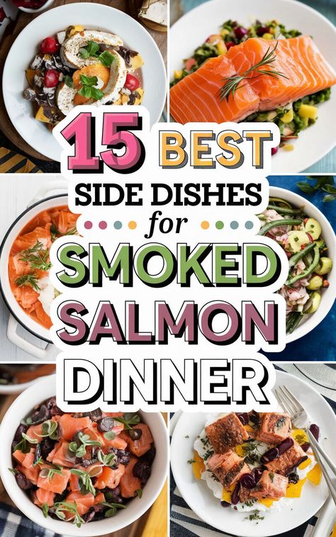 Elevate your smoked salmon dinner with these delicious side dishes! 🍽️🐟 #smokedsalmon #dinnerideas Smoked Salmon Side Dishes, Smoked Salmon Dishes, Smoked Salmon Dinner, Salmon Side Dishes, Parmesan Roasted Zucchini, Salmon Sides, Hot Smoked Salmon, Side Dishes For Salmon, Lemon Salad