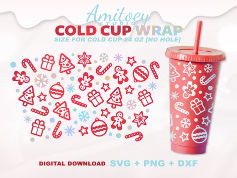 Christmas Cup Svg, Starbucks Wrap, Acrylic Cups, Halloween Cups, Starbucks Christmas, Merry Christmas Happy Holidays, Winter Svg, Christmas Cup, Happy Easter Day