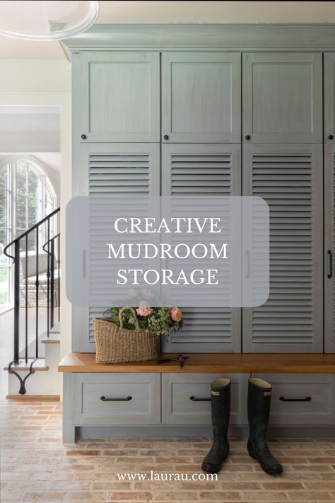 Entryway Mudroom Cabinet, Front Door Bag Storage, Entryway With Lockers, Bookbag And Shoe Storage At Home, Dog Leash Storage Ideas, Mudroom Hat And Glove Storage, Behind The Door Mudroom, Mudroom Bench And Storage, Entry Way Shoes Storage