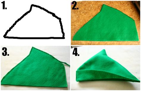 How to make a Peter Pan Hat Tutorial by Knot Sew Normal How To Make Peter Pan Hat, Easy Peter Pan Costume, Diy Peter Pan Costume, Disfraz Peter Pan, Peter Pan Kostüm, Peter Pan Costume Kids, Hat Sketch, Peter Pan Hat, Peter Pan Costumes