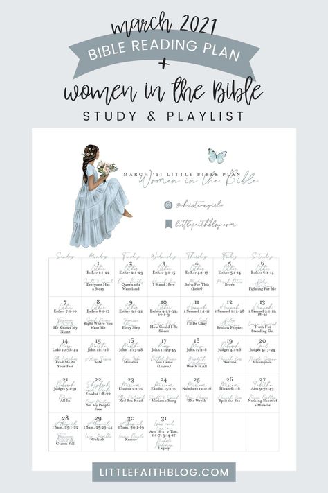 Bible Study Playlist, Bible Study Schedule, Study Playlist, Women In The Bible, Bible Journaling For Beginners, Scripture Writing Plans, Scripture Writing, Writing Plan, Personal Bible Study