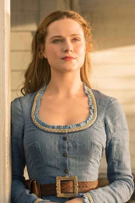 Westworld season one Dolores Cosplay, Evan Rachel Wood Westworld, Westworld Costume, Westworld Dolores, Dolores Westworld, Rachel Evan Wood, Dolores Abernathy, Westworld Hbo, Action Bronson