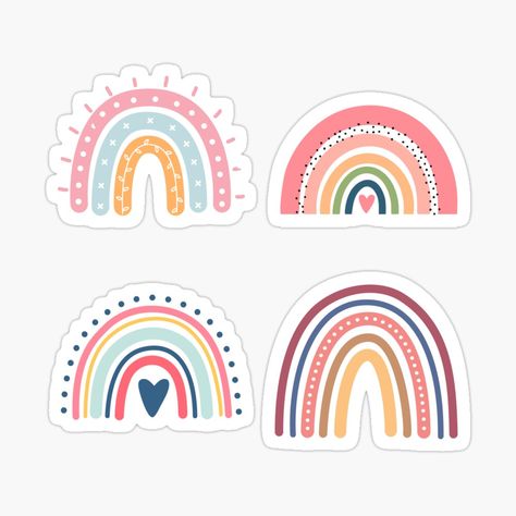 Get my art printed on awesome products. Support me at Redbubble #RBandME: https://www.redbubble.com/i/sticker/Love-is-Love-Aesthetic-Boho-Bohemian-Rainbow-Stickers-by-CapturedByeJ/149781157.EJUG5?asc=u Boho Rainbow Sticker, Bohemian Stickers, Bohemian Rainbow, Aesthetic Boho, Design Stickers, Inspirational Stickers, Colorful Aesthetic, Love Aesthetic, Sticker Packs