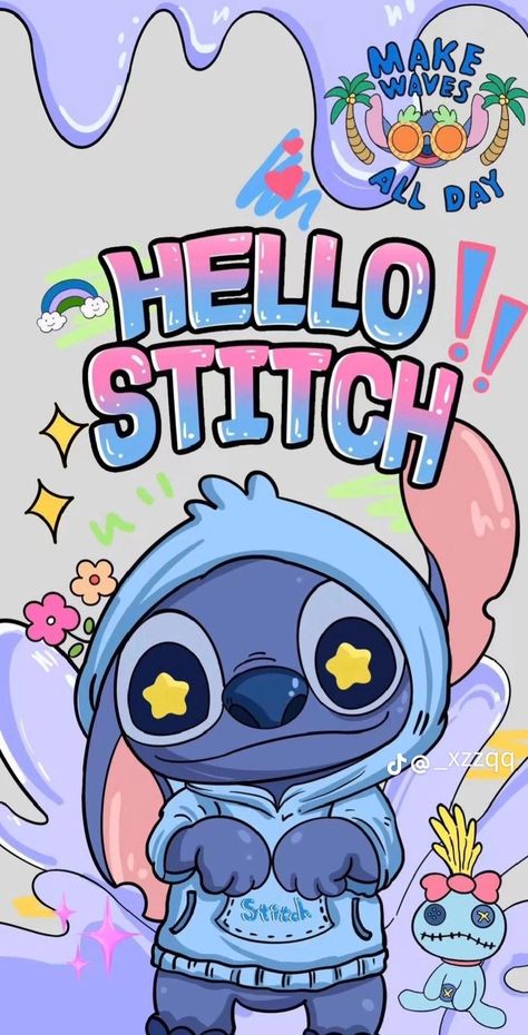 Lilo And Stitch Characters, ليلو وستيتش, Stitch Drawings, Lilo And Stitch Quotes, Stitch Toy, Lilo And Stitch Drawings, Desain Quilling, Whatsapp Wallpaper Cute, Stitch Drawing