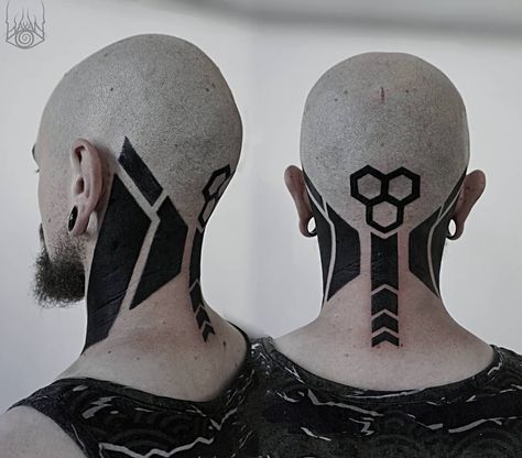 Belter Tattoo, Punk Tattoos, Tech Tattoo, Cyberpunk Tattoo, Punk Tattoo, Futuristic Cyberpunk, Head Tattoo, Head Tattoos, Wroclaw