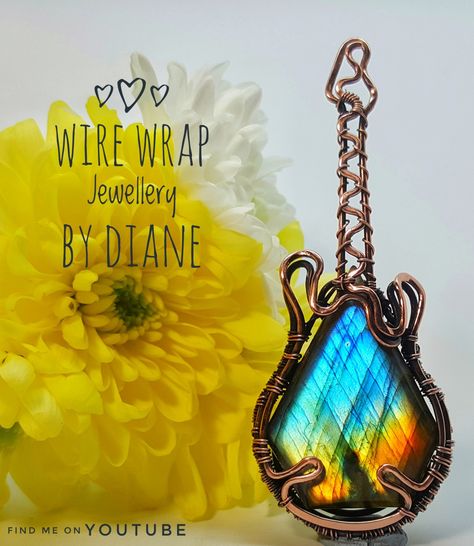 Wire Wrapped Guitar Pendant, Wire Wrapped Guitar, Wire Guitar, Chainmaille Jewelry Patterns, Diy Wire Wrapped Pendant, Guitar Jewelry, Guitar String Jewelry, Guitar Pendant, Wire Creations