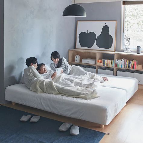 Japanese Furniture | Home Décor | MUJI USA Muji Bed, Muji Furniture, Simple Dresser, Stacking Shelves, Dining Sofa, Japanese Furniture, Bed Dimensions, Ottoman Cover, Simple Bed