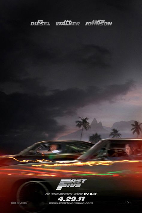 Fast & Furious 5, Paul Walker Tribute, Fast N Furious, Movie Posters Art, Fast Five, Dominic Toretto, Furious Movie, Facebook Business Account, 2011 Movies