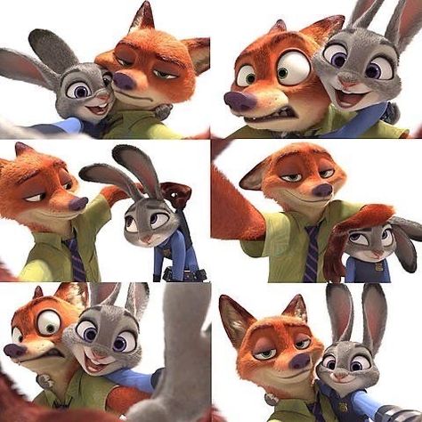 Zootopia Nick And Judy, Nick And Judy, Disney Zootopia, Cute Bunny Cartoon, Cartoon Character Pictures, Pinturas Disney, Bear Wallpaper, Zootopia, Cartoon Pics