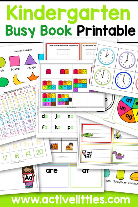 Are you looking for a busy book that will teach the basics of learning how to read for your kindergartener? This helped my kindergartener and I'm sharing it Busy Binder For Kindergarten, Busy Book For Kindergarten, Kindergarten Binder Free Printables, Busy Book Kindergarten, Kindergarten Activity Binder, Kindergarten Busy Book Free Printable, Kindergarten Learning Binder, Kindergarten Busy Book, Kindergarten Busy Binders