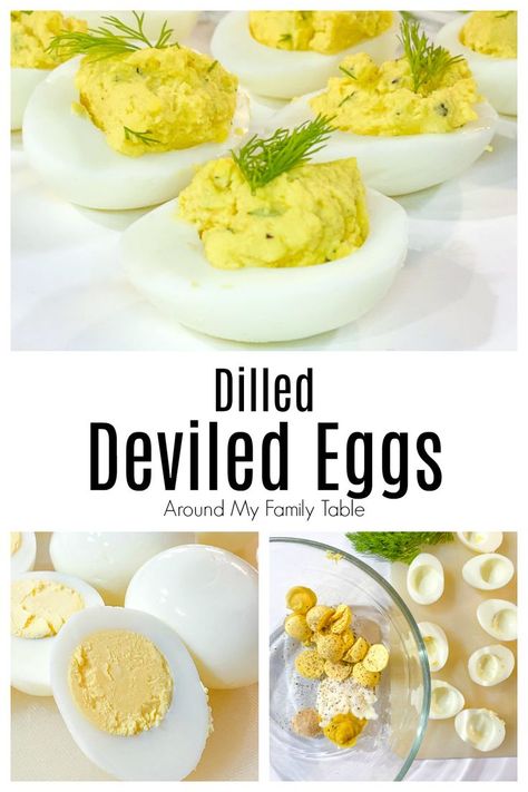 Dill Deviled Eggs, Traditional Deviled Eggs, Southern Deviled Eggs, Devilled Eggs Recipe Best, Devilled Eggs, Best Deviled Eggs, Perfect Hard Boiled Eggs, Hippity Hoppity, Deviled Eggs Recipe