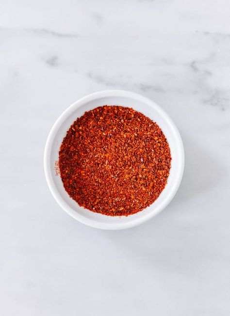 Korean Chili Powder (Gochugaru) | The Woks of Life Chili Powder Recipe, Korean Chili Powder, Chinese Chili, Korean Chili, Dry Spices, Chinese Five Spice Powder, Chinese Spices, Dried Chili Peppers, Woks Of Life