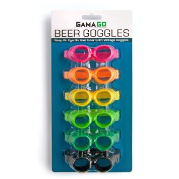 Goggles for 18" dolls!  Amazon.com: GAMAGO Beer Goggles Drink Markers: Wine Glass Tags: Kitchen & Dining. Beer Goggles, Yellow Octopus, Drink Markers, Wine Glass Tags, Eclectic Gifts, Drink Marker, Drinking Set, Drink Milk, Permanent Marker