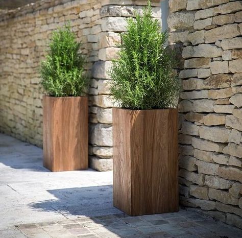 Tall Wooden Planters, Cascading Planter, Large Garden Planters, Garden Troughs, Large Outdoor Planters, Garden Trading, Contemporary Planters, Patio Planters, Planter Design