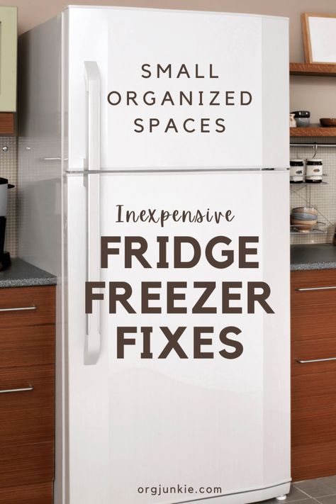 Fridge Organization Top Freezer, Organizing Top Freezer Fridge, Fridge Organization For Small Fridge, Regular Fridge Organization, Organizing Top Freezer, Organizing Small Fridge, Organize Small Refrigerator, How To Organize A Small Refrigerator, Top Freezer Fridge Organization