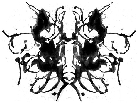 inkblot Rorschach Inkblot Tattoo, Inkblot Art, Rorschach Art, Rorschach Inkblot, Rainbow Zebra, Yearbook Themes, 4 Tattoo, Drawing Exercises, Distressed Texture