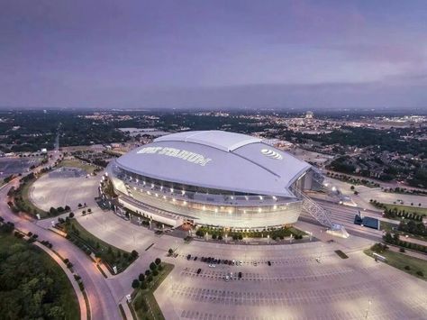 AT&T stadium in Arlington Heights At&t Stadium, Tcu Horned Frogs Football, Texas Stadium, Dallas Cowboys Game, Cowboys Stadium, Arrowhead Stadium, Nfl Stadiums, Cowboy Games, Cotton Bowl