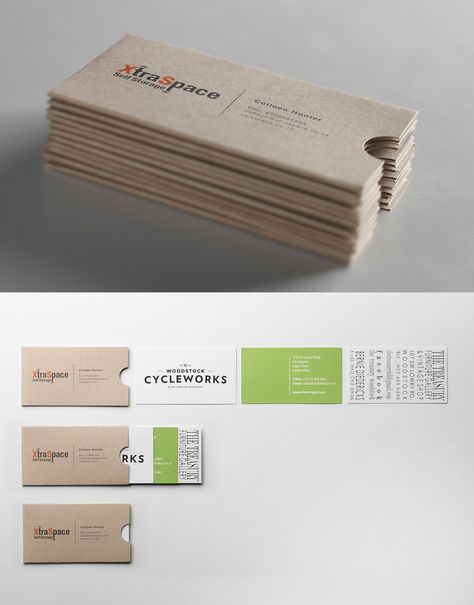 Advertisement by Y&R, South Africa Storage Business, Innovative Business Cards, Clever Business Cards, Beautiful Business Card, Graphic Design Business Card, Business Card Design Creative, Printable Business Cards, Guerilla Marketing, Business Card Branding