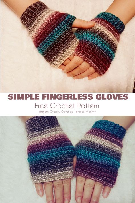 Crocheted Fingerless Gloves Free Pattern Easy, Crochet Mitten Gloves, Fingerless Crochet Mittens, Chunky Crochet Gloves Pattern Free, Crochet Mitts Fingerless, Quick Crochet Fingerless Gloves, Crochet Open Finger Gloves, Crochet Half Gloves Fingerless Mitts, Finger Less Gloves Crochet Tutorial