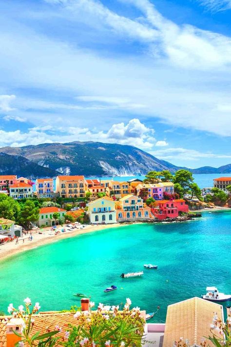 Guide to the best islands in Greece to visit in your life time. Create the perfect Greek island-hopping itinerary with these stunning islands. From Rhodes to Syros, Mykonos to Santorini and Skiathos to Zante and more. #wanderlust #inspiration #europe #islands #itsallbee #beautifuldestination Europe Images, Santorini Island Greece, Places In Greece, Beach Towns, Greece Travel Guide, Travel Greece, Skiathos, Greece Islands, Island Hopping